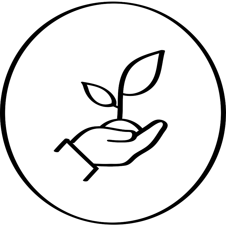 Anderson Tuftex Purchase Plants a Tree Icon Black | Carpet Mart